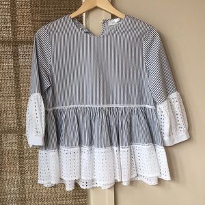 Chicwish eyelet blouse